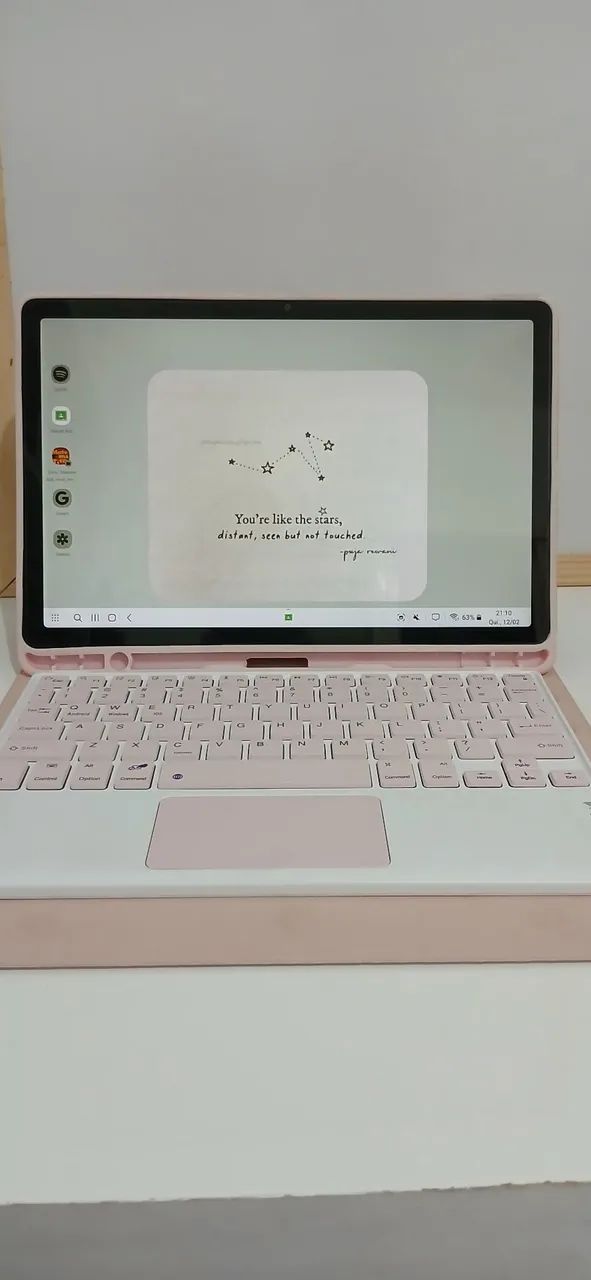 Samsung Galaxy Tab A9+ (2025) c/ Capa Teclado Bluetooth Magnética - Foto 4