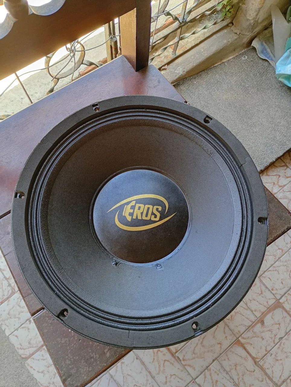 ALTO-FALANTES EROS DE 12 POLEGADAS PROFISSIONAL DE 600 WATTS RMS TODO ORIGINAL  - Foto 3