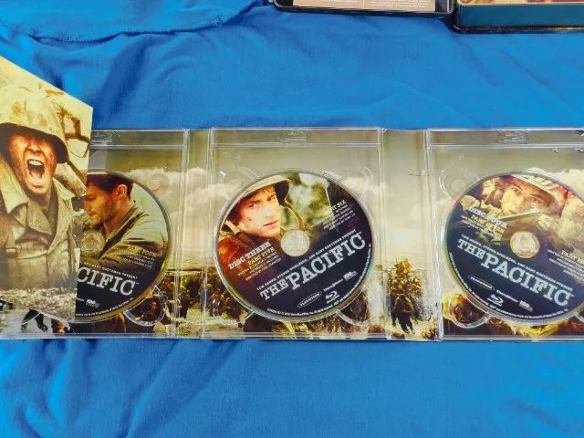 Blu-ray série The Pacific - Estojo de Lata - Foto 5