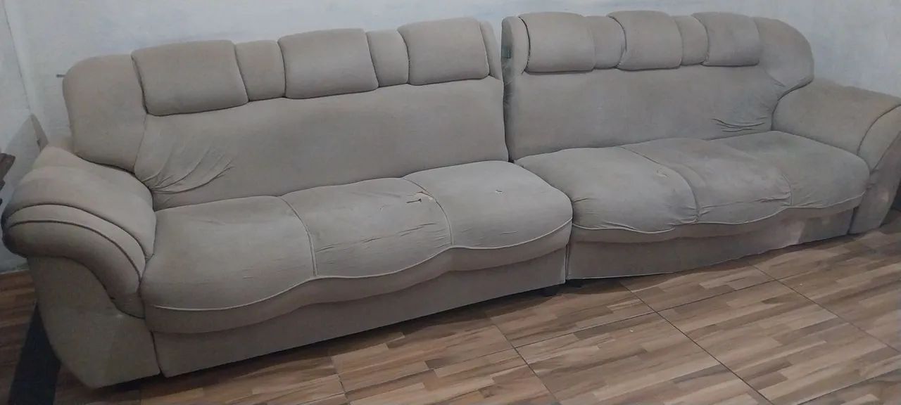 vendo sofá 6 luga mt grande  - Foto 5