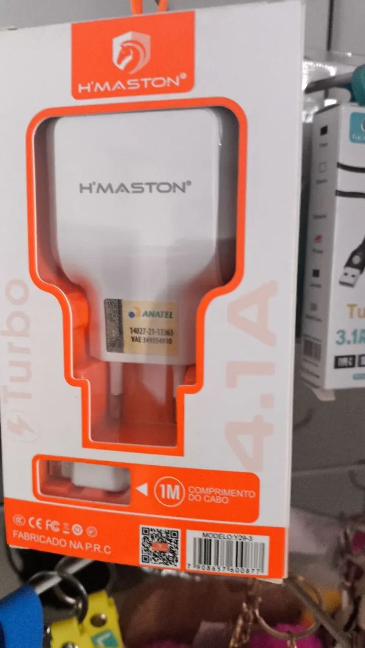 Carregador de celular TC Hmaston 