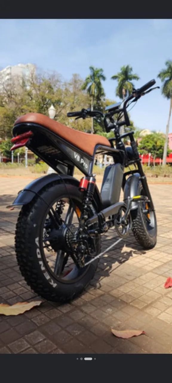 Bike elétrica V8 Pro SEMI NOVA