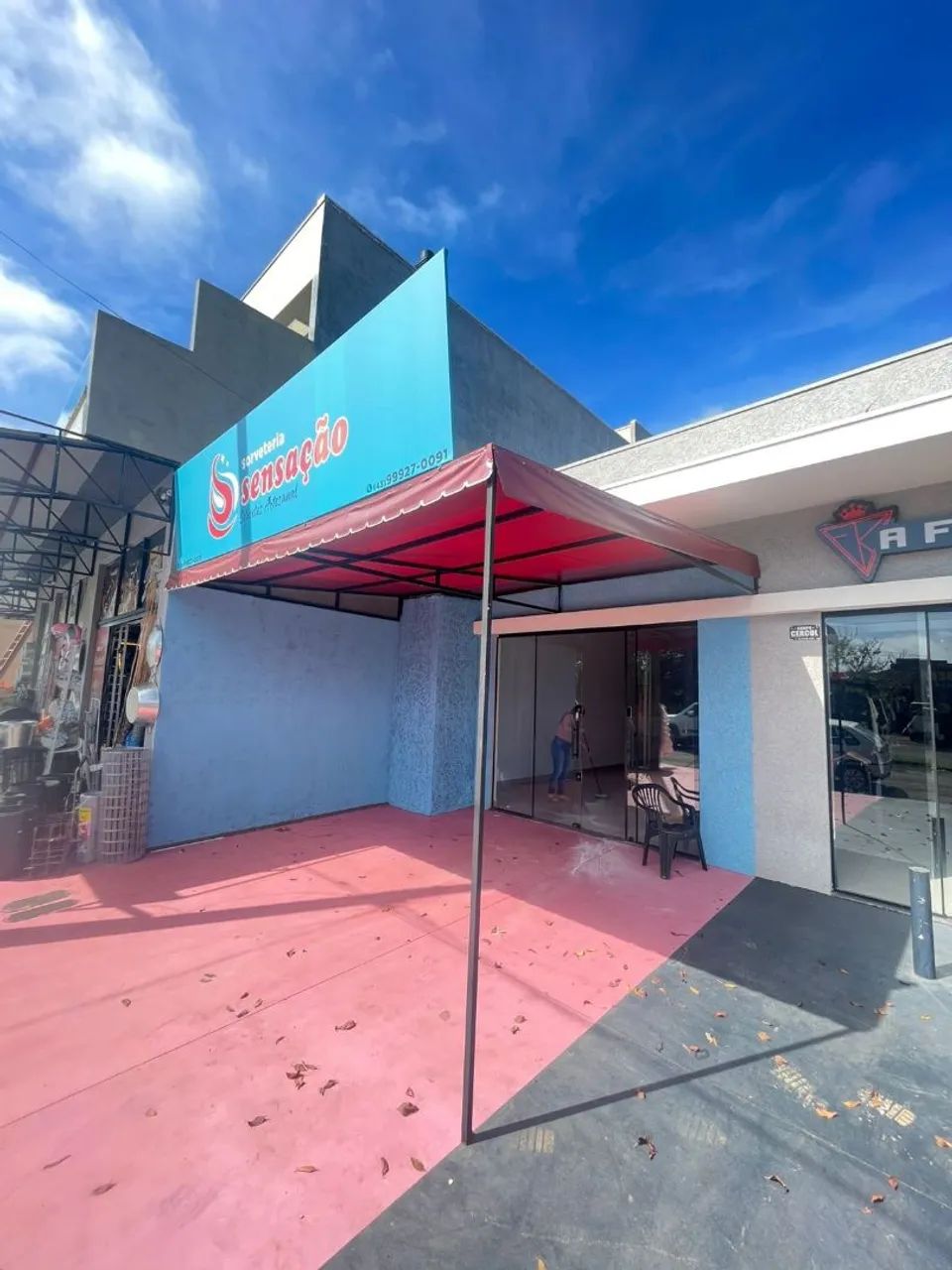 Toldo comercial 