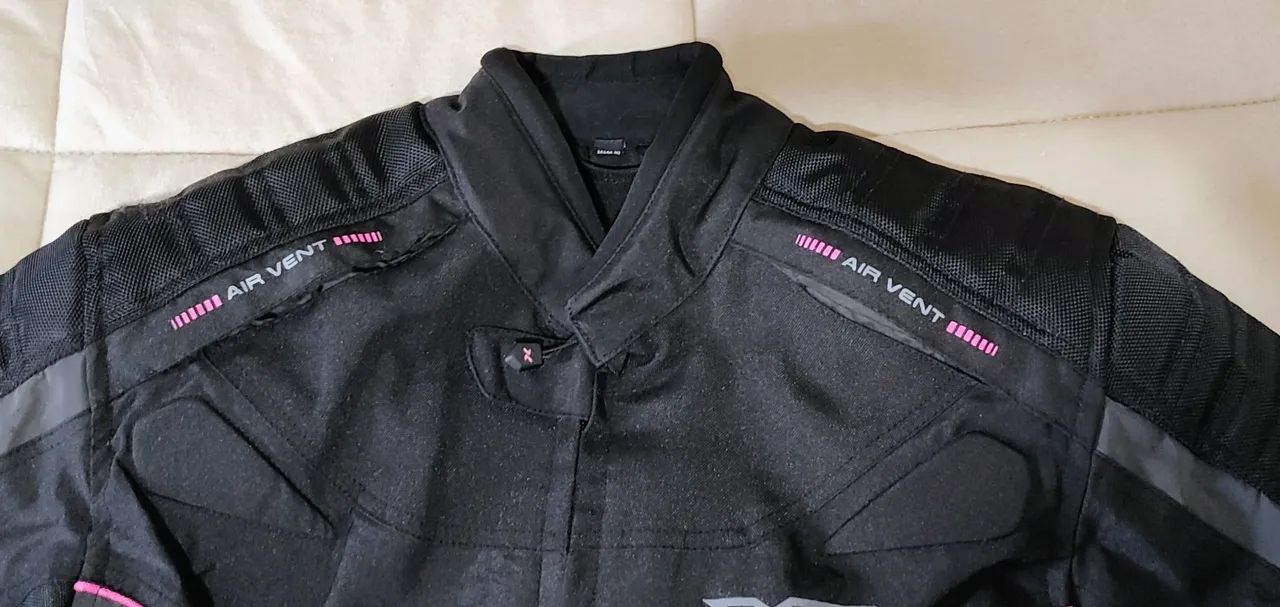 Conjunto jaqueta e calça de moto feminina  - Foto 6