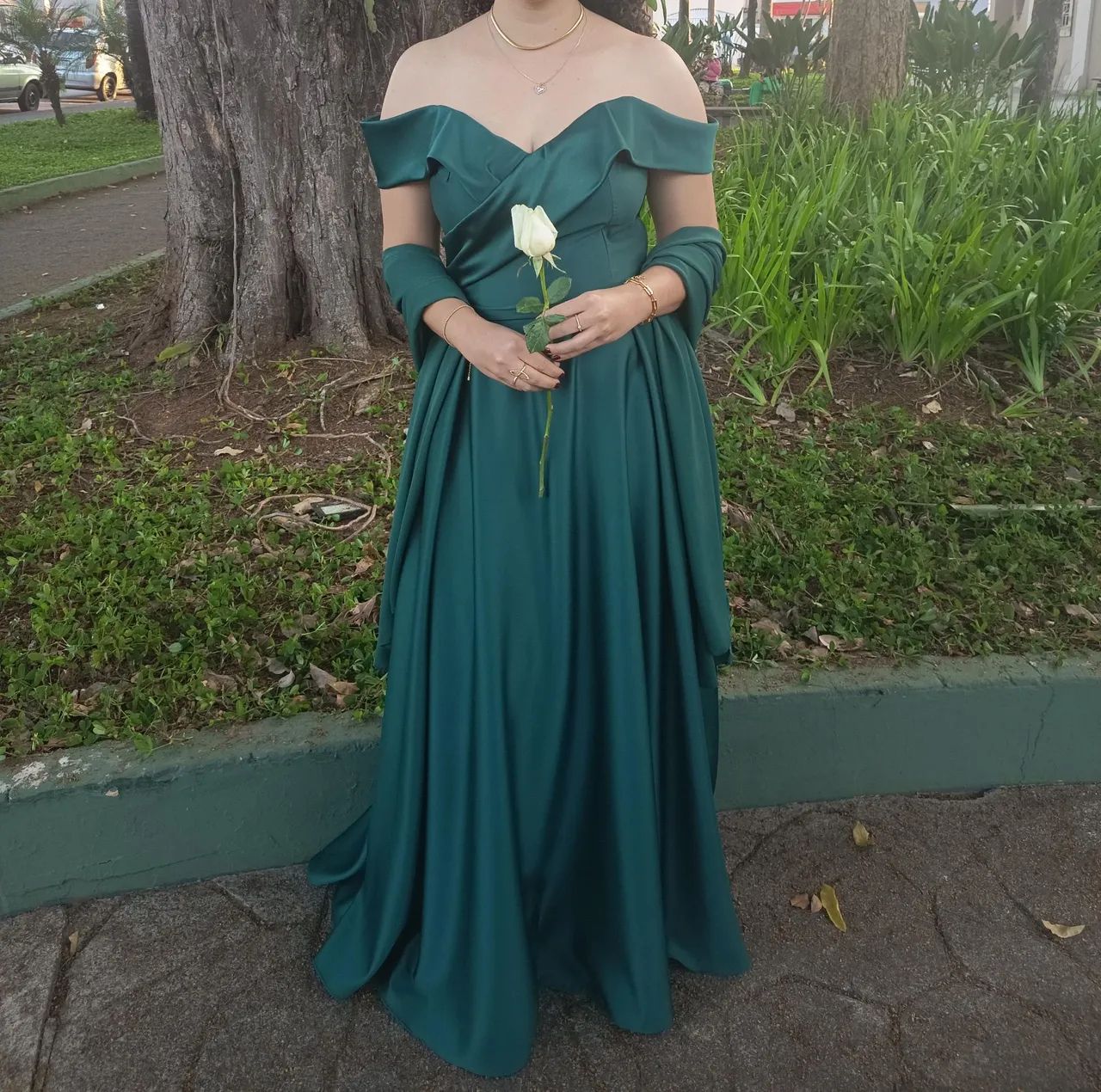 Vestido Verde Esmeralda  - Foto 5