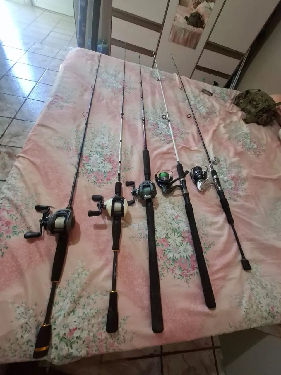 Varas de pesca ! 