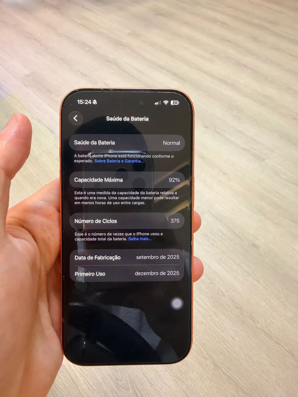 iPhone 17 PRO 256GB - Laranja - Foto 4