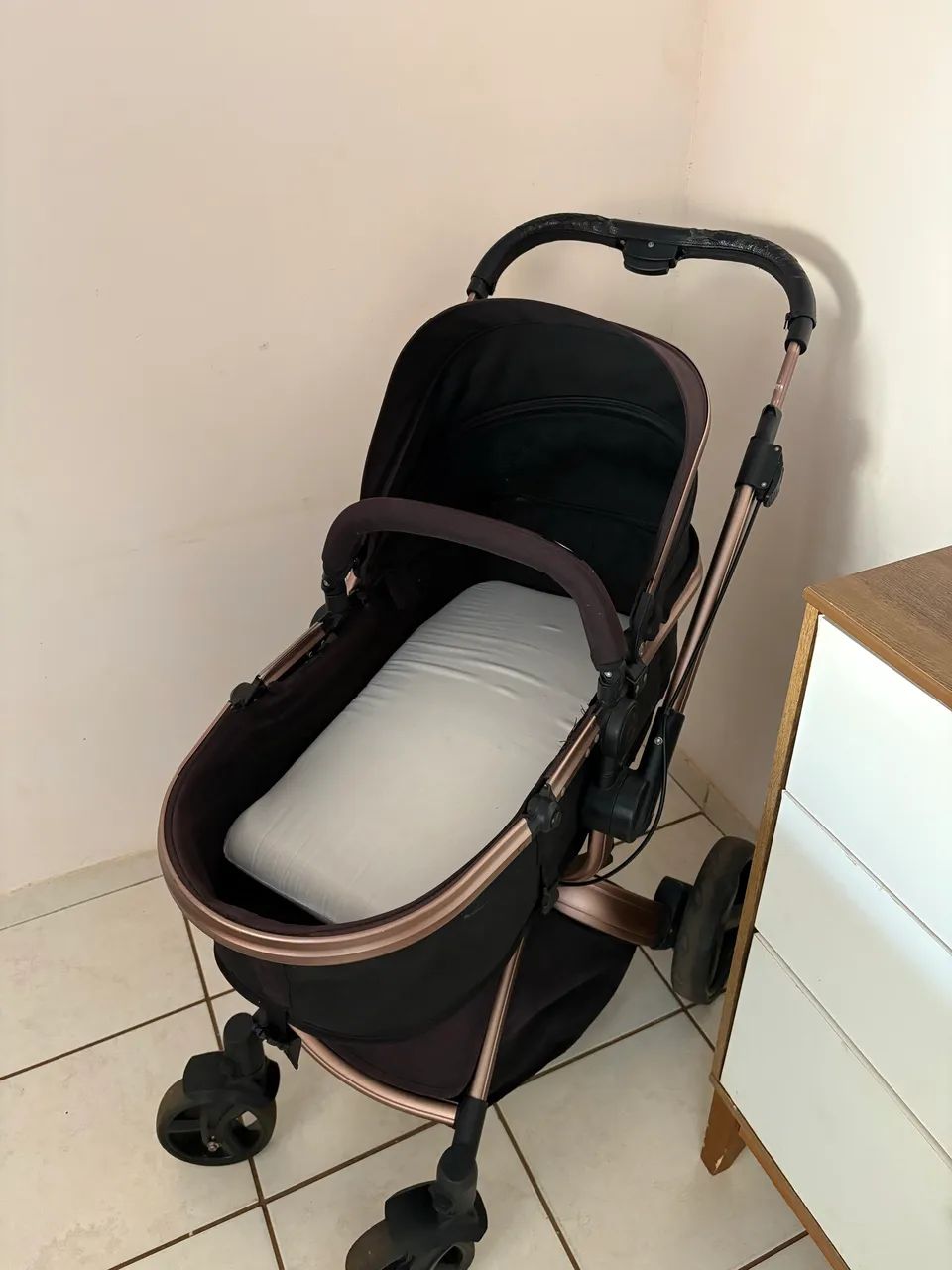 Carrinho de bebê completo Dzieco Vulkan 360  - Foto 2