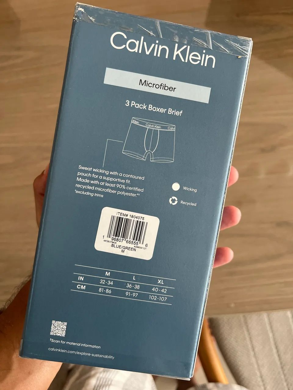 Kit de Cuecas Calvin Klein Tamanho M - Foto 3