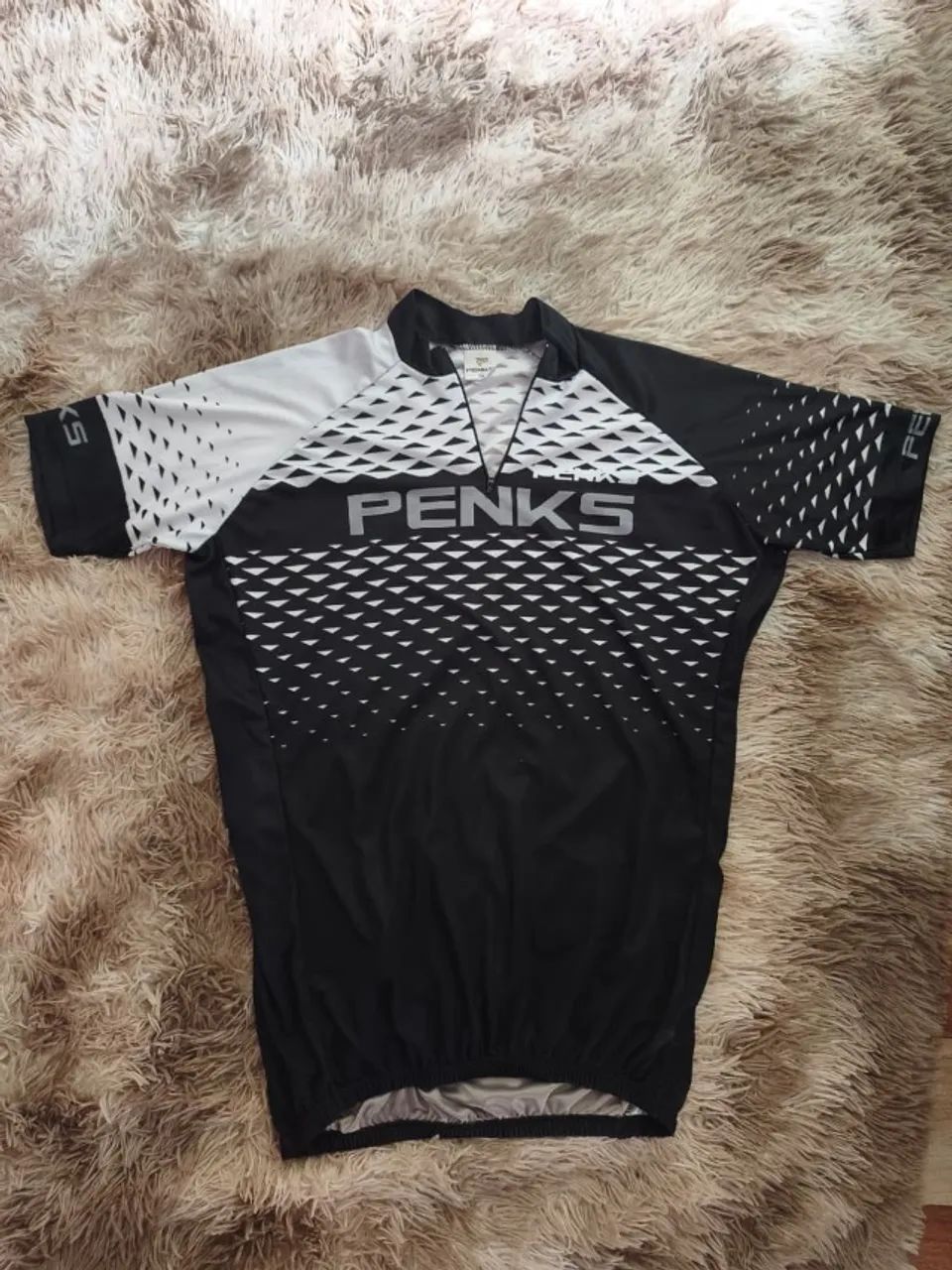 Camisa para ciclismo com bolso 