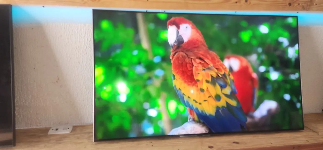 TV 55 polegadas smart 4k Qled com cabo controle todos apss YouTube e Netflix Bluetooth xbo - Foto 3
