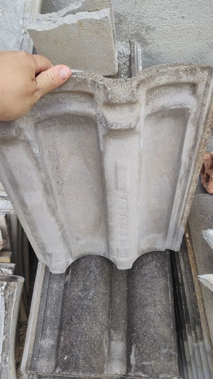 Telhas de concreto 