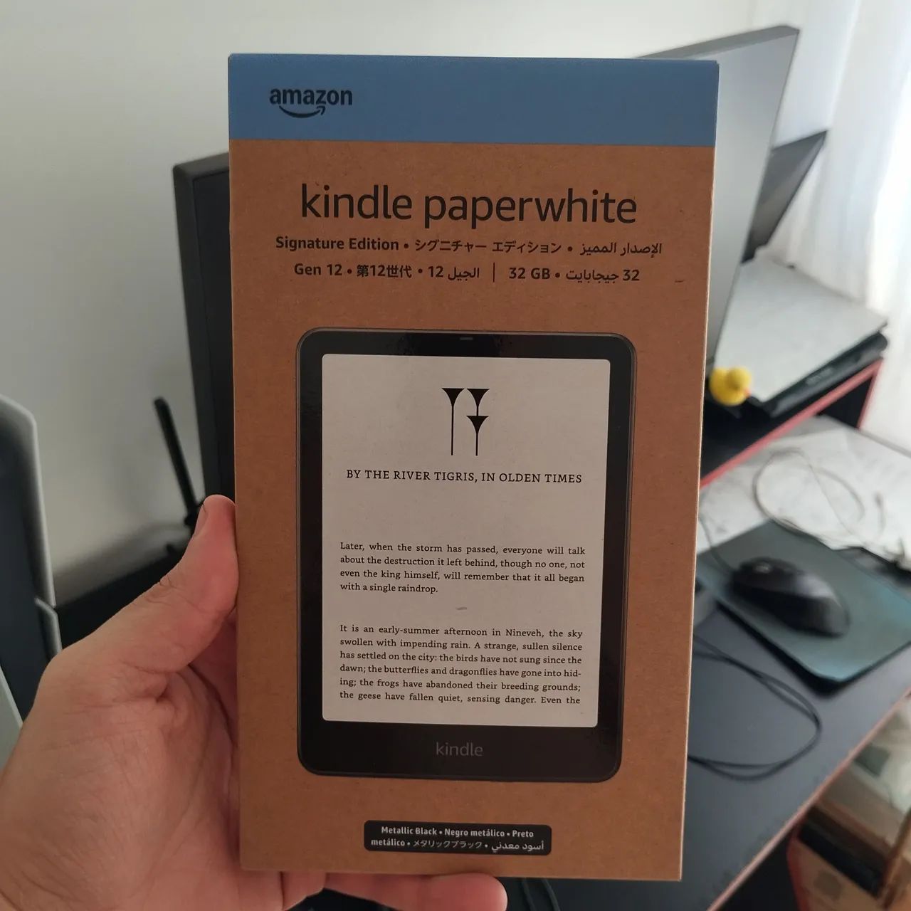 Kindle 12° gen papperwithe. LACRADO [Acompanha nota fiscal]