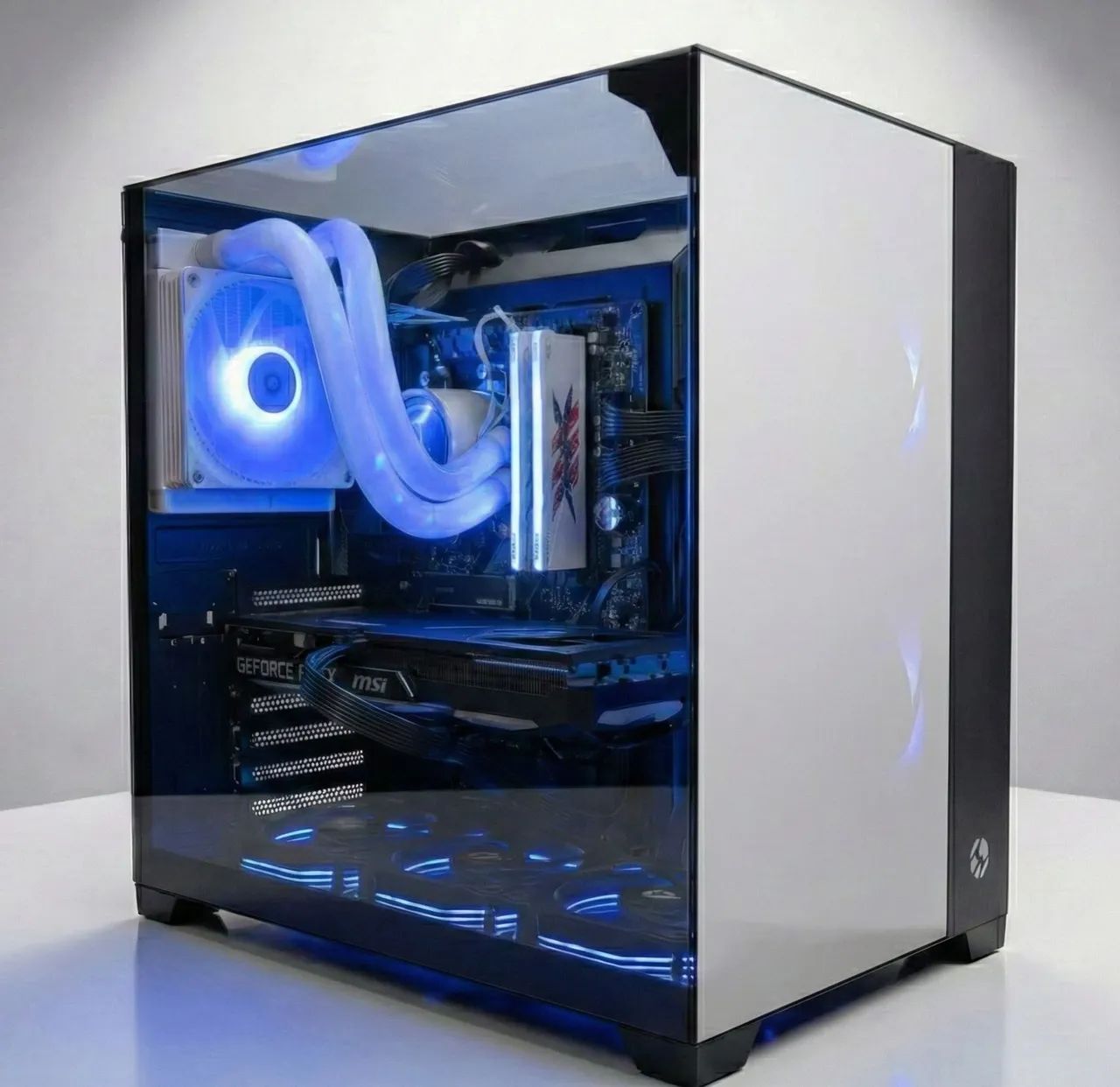 Pc Gamer Real Com Gabinete Premium Rtx 4060ti Ryzen7 novo com nota e garantia 