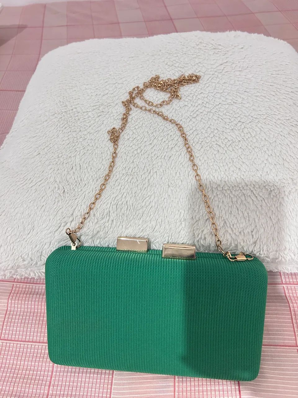 Bolsa de festa verde - Foto 2