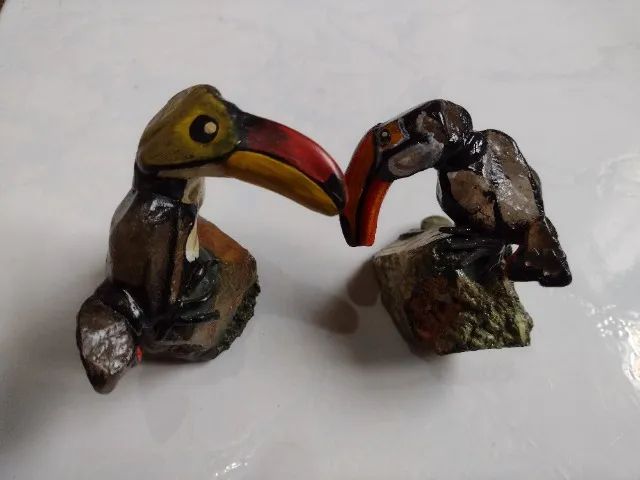 artesanato de pedra, figuras sortidas - Foto 4