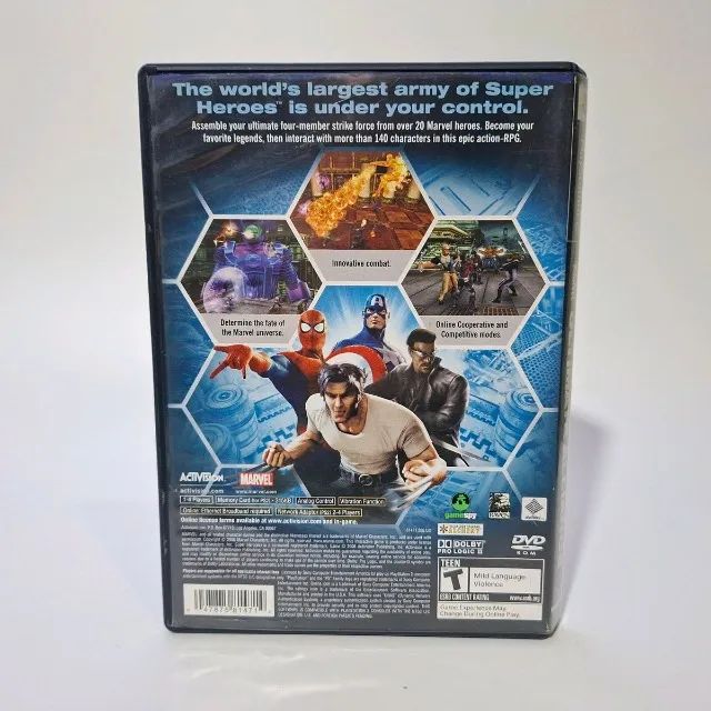 Jogo Marvel Ultimate Alliance ps2 - Foto 3