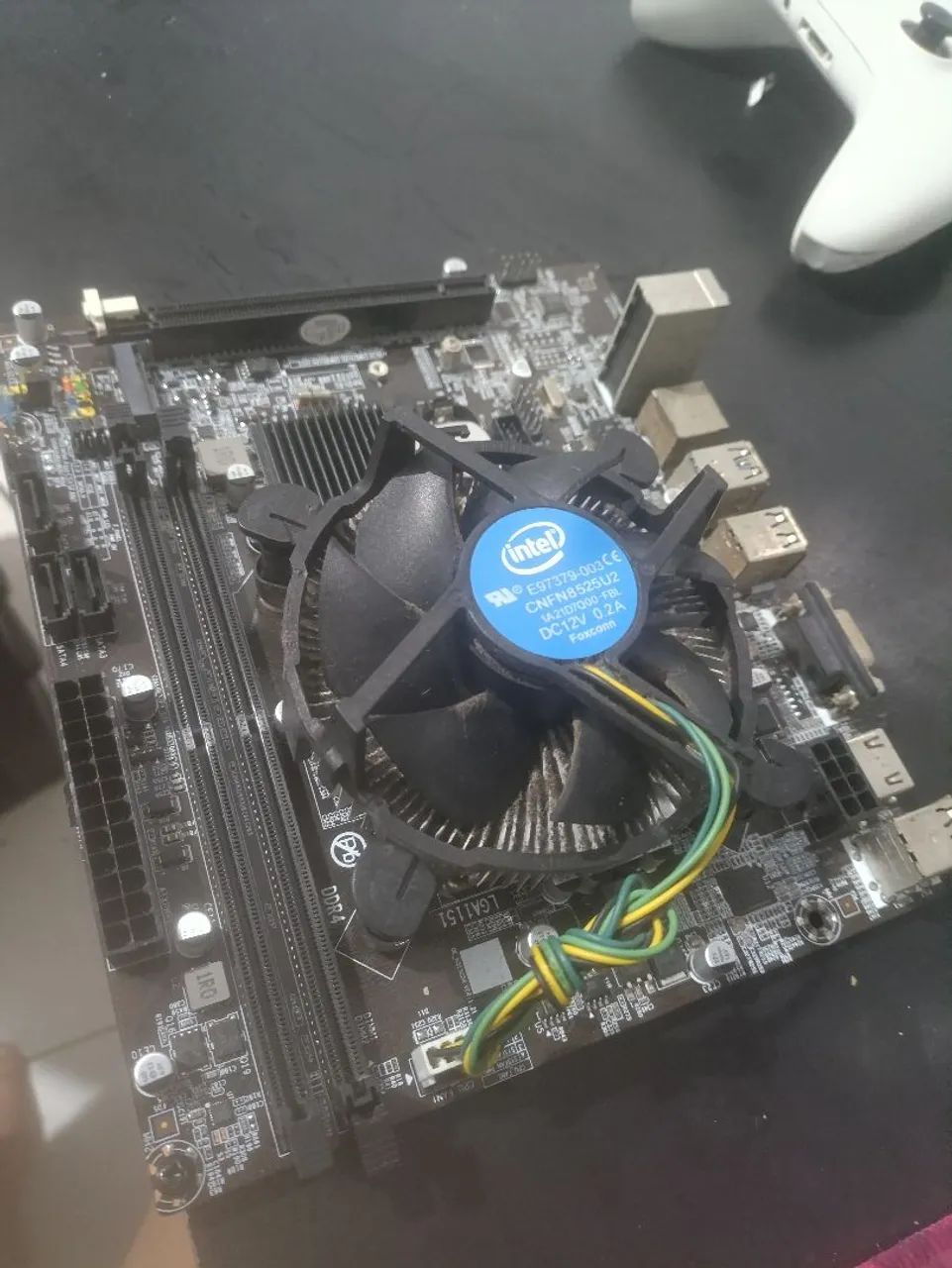 Placa mãe H-310m processador i3 8° geração - Foto 2