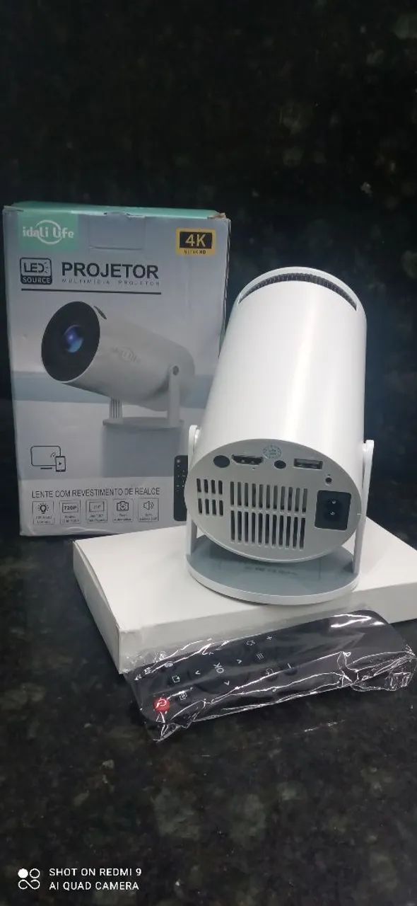Projetor HY300 4k Novo ( aceito cartão) - Foto 2