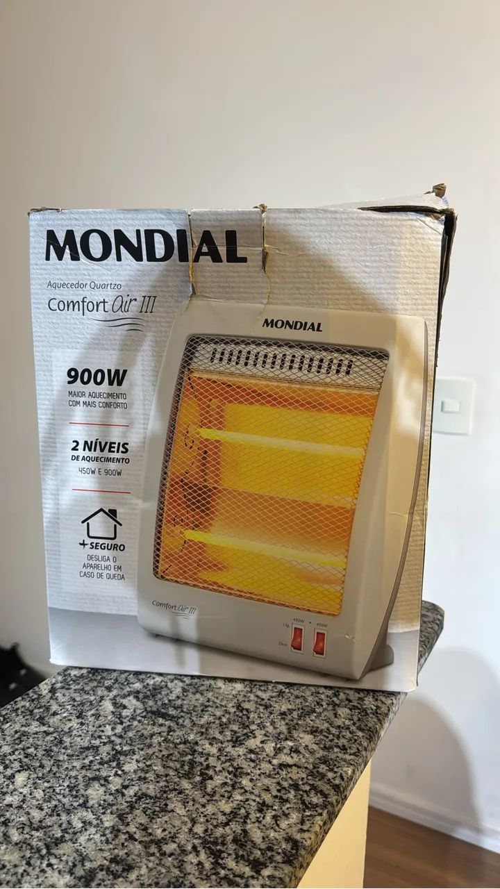Aquecedor mondial 900w 220v