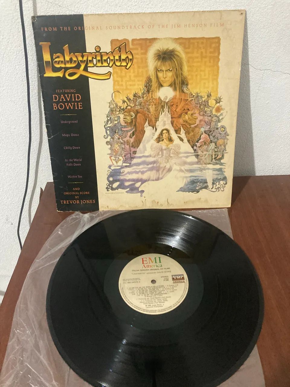 Lp David Bowie labyrinth 
