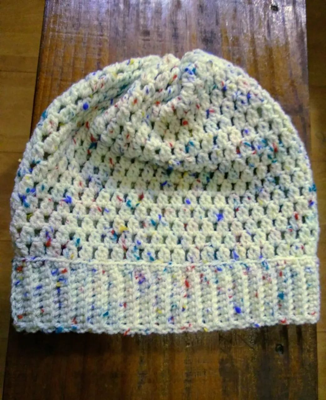Gorros de crochê em lã - Foto 3