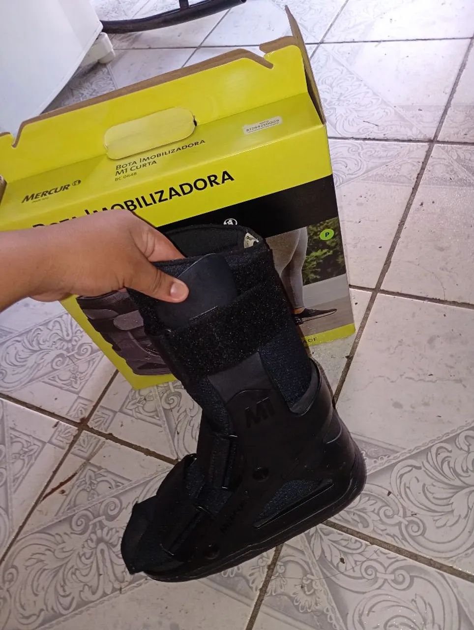 BOTA IMOBILIZADORA M1 CURTA  - Foto 2