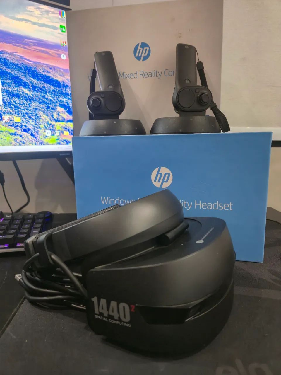 Oculos VR HP + Volante logitech g920 (TROCO) - Foto 4