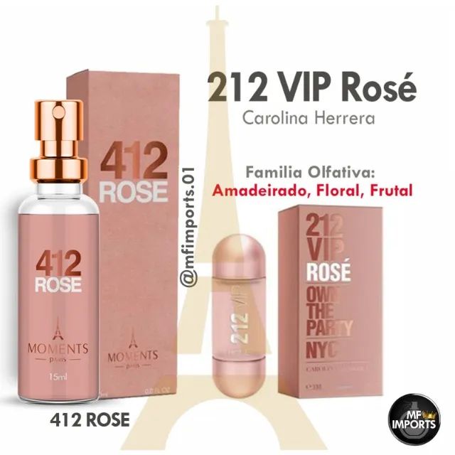 Perfumes 15ml Moment's Paris 