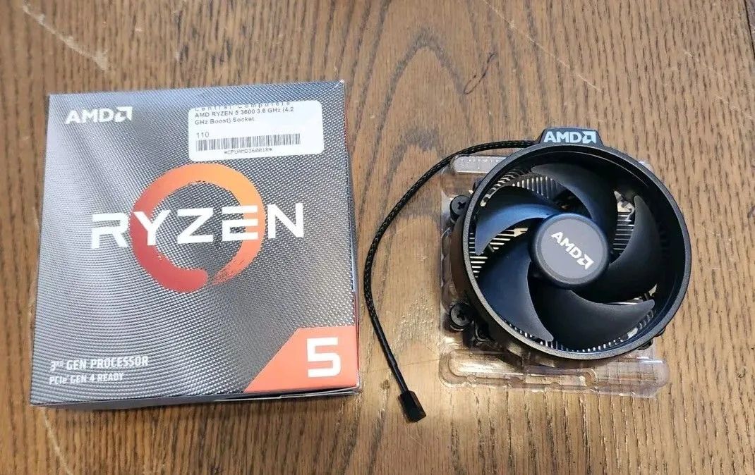 Processador AMD Ryzen 5 3600X Excelente Estado! - Foto 2