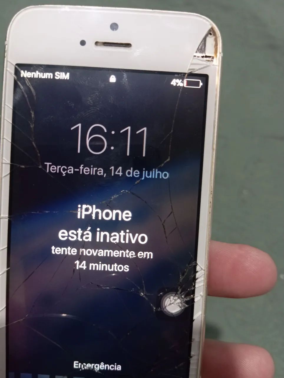 Telefone está funcionando é só mandar desbloquear