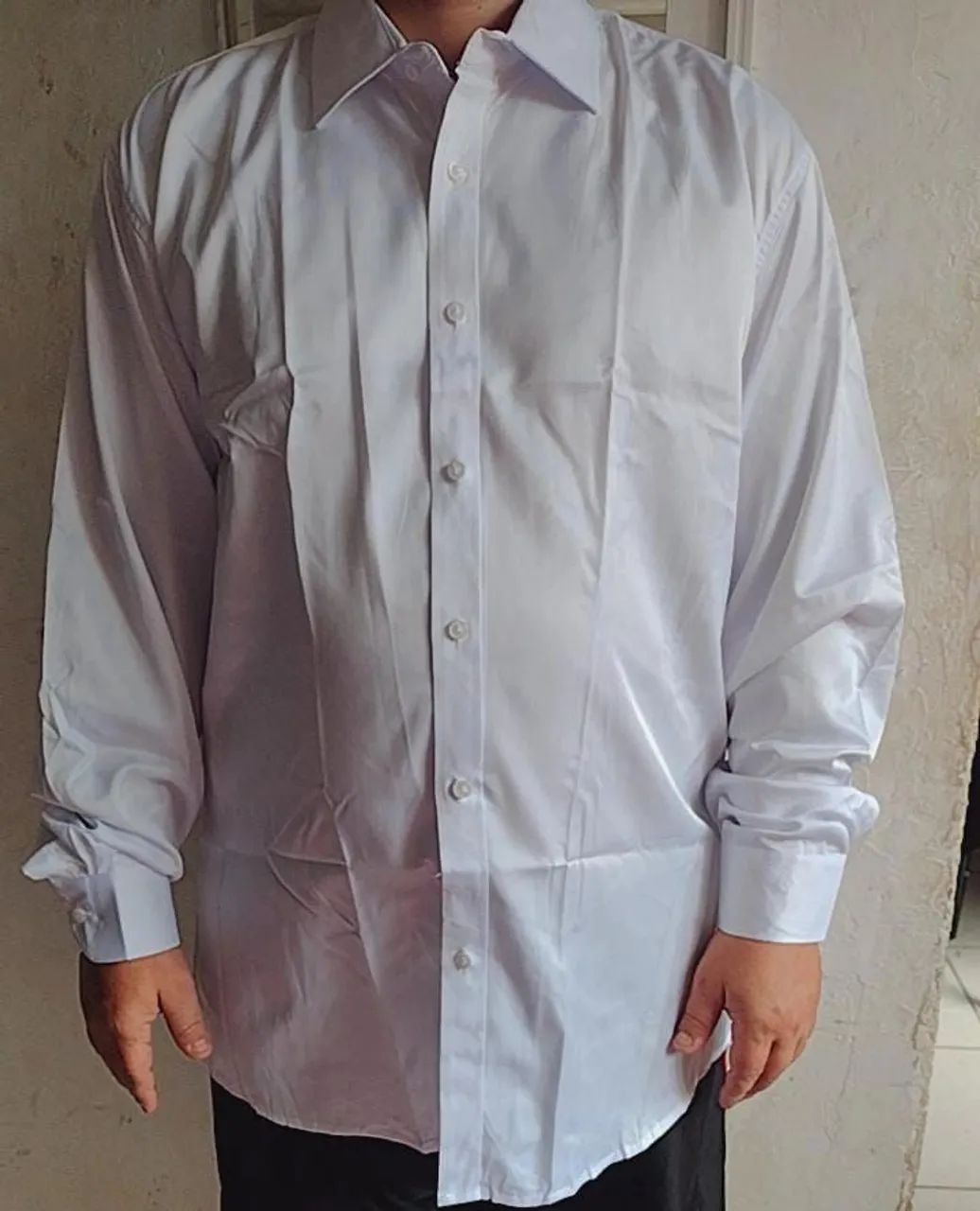 Camisa social branca G1 - Foto 5