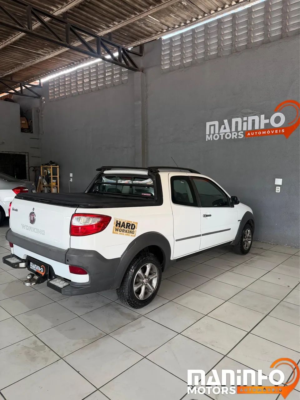 Fiat Strada Working Hard 1.4 Fire Flex 8V CD 2017 - Foto 4