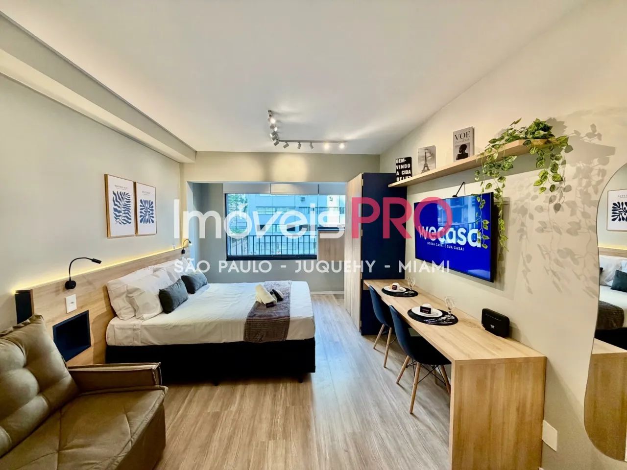 Lindo Studio Mobiliado e Decorado no Paraíso - Foto 4