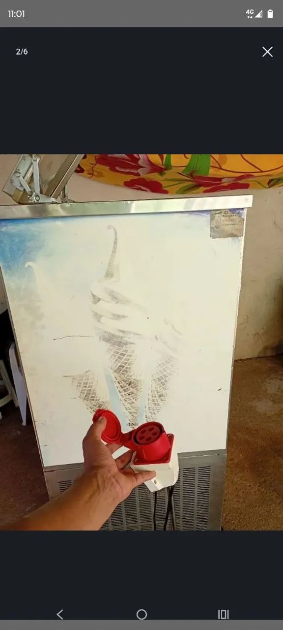 MAQUINA DE SORVETE ITALIANINHA 