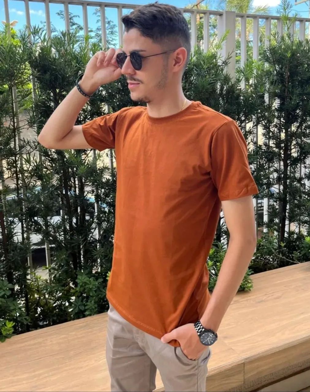 Oportunidade de compra. Camisetas básicas Menegotti a preço de custo  - Foto 3