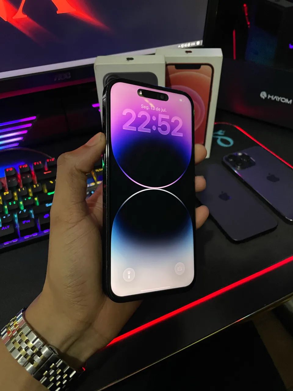 iPhone 14 Pro Max Preto 256GB - Impecável