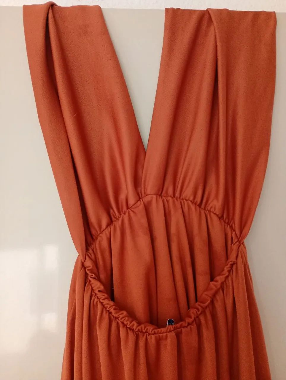 VESTIDO MULTI FORMAS TERRA COTA - TAM ÚNICO  - Foto 2