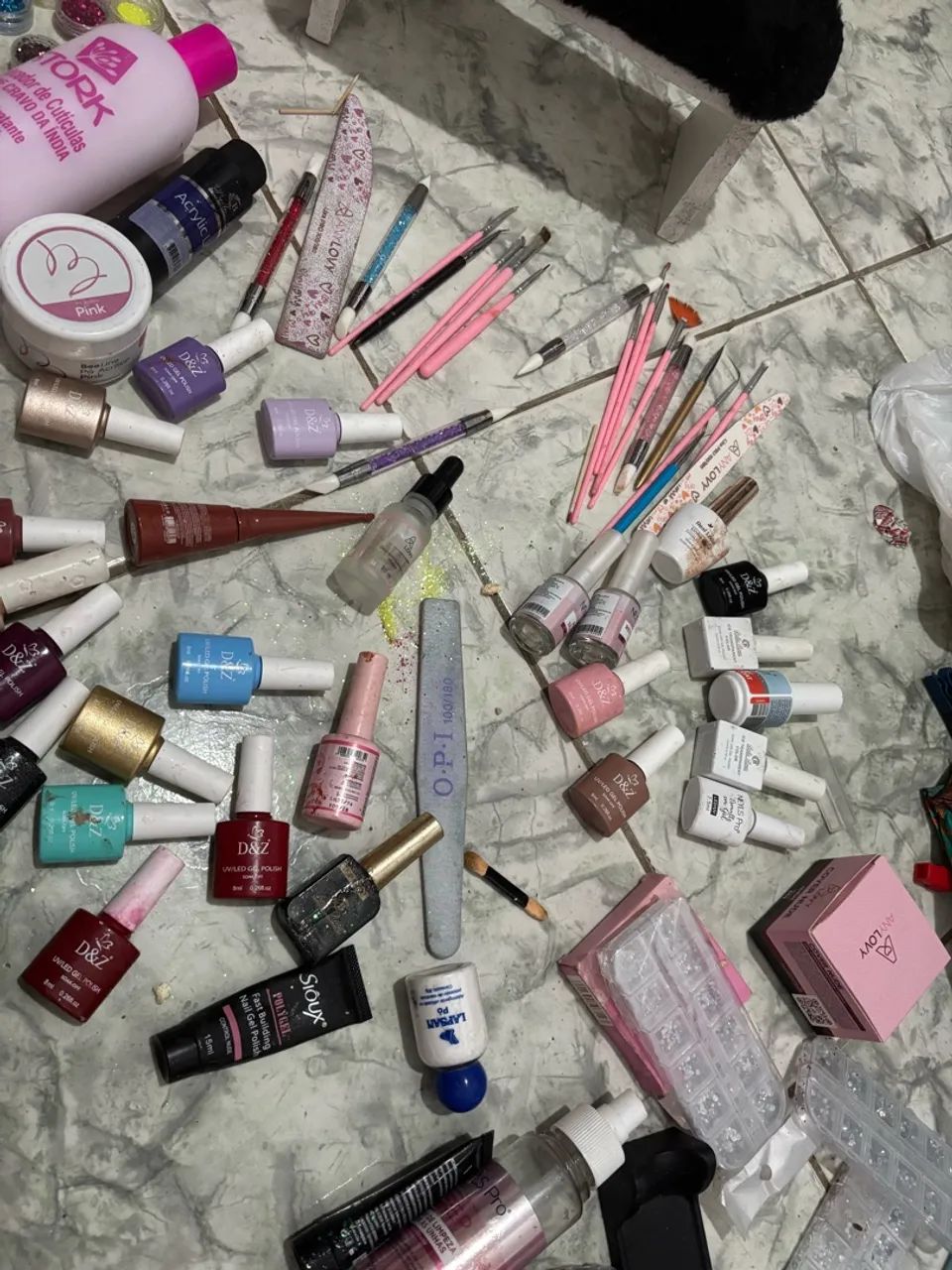 Material completo para nail designer ou manicure - Foto 4