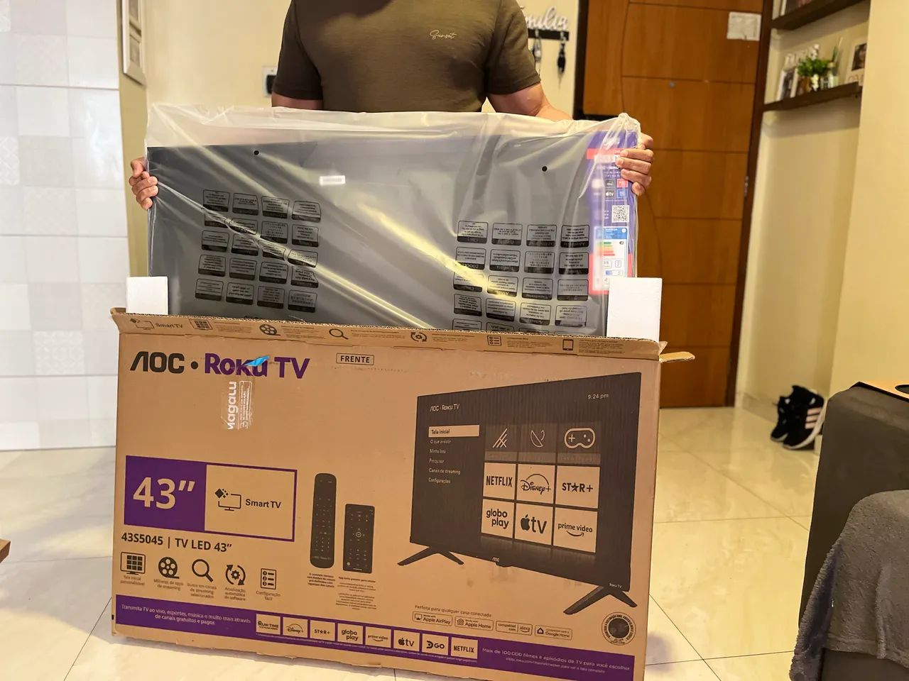 Smart TV 43? pol AOC nova
