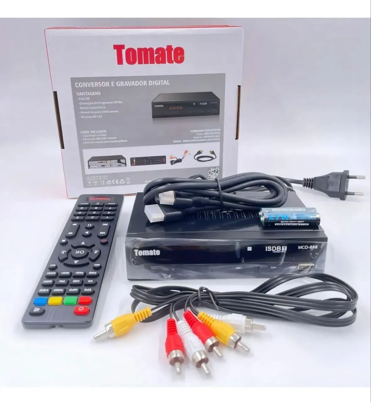 Conversor e gravador digital tomate model mcd-888,novo sem uso. - Foto 3