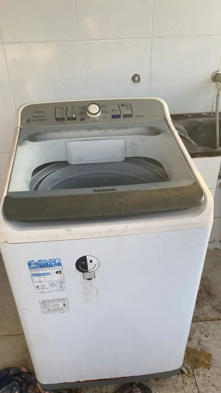 Lavadora 12kg Panasonic (1 ano e meio de uso) - Foto 3