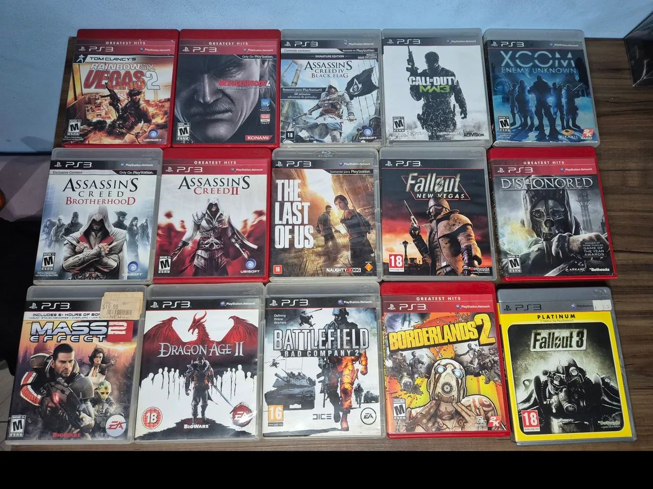 Lote de jogos PS3 - completos com manuais e funcionando - Jogos de