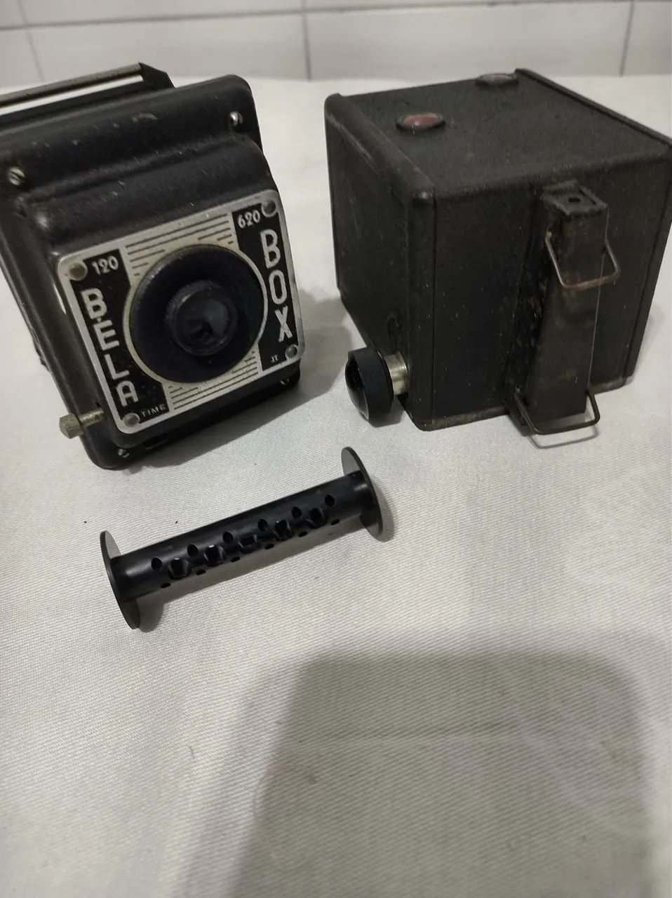 Câmera Fotográfica Bela Box ( anos 50)
