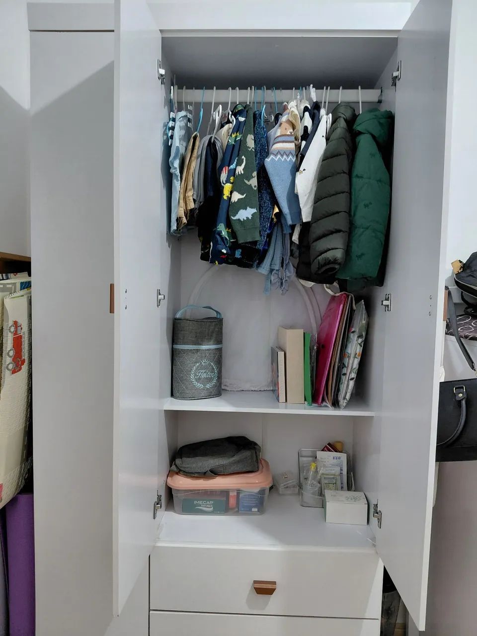 Guarda-roupa e cômoda infantil  - Foto 4