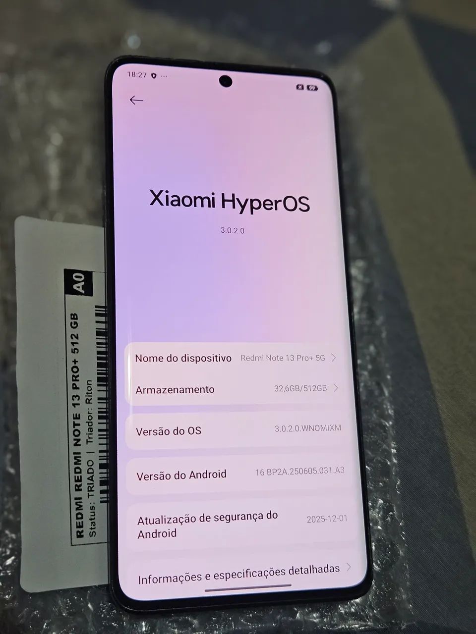 Xiaomi redmi note 13 pro+ 512gb , incrível  - Foto 3