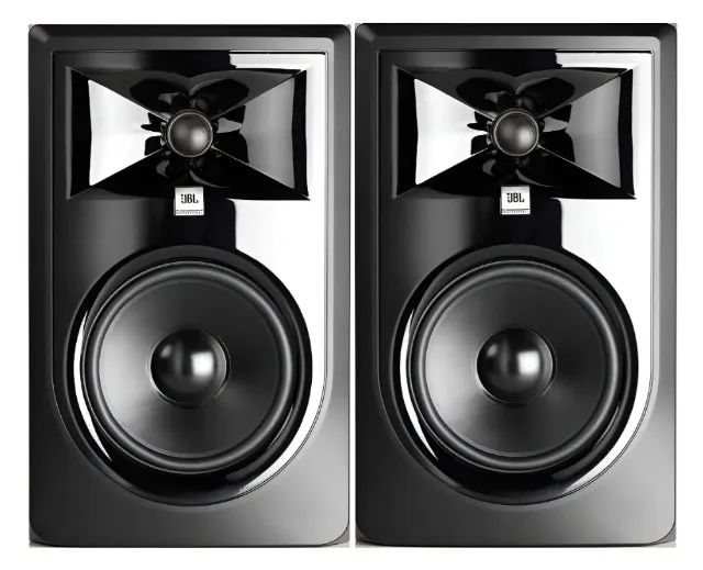 Monitor Referência De Studio Jbl 305p Mkii 5 (par) Original