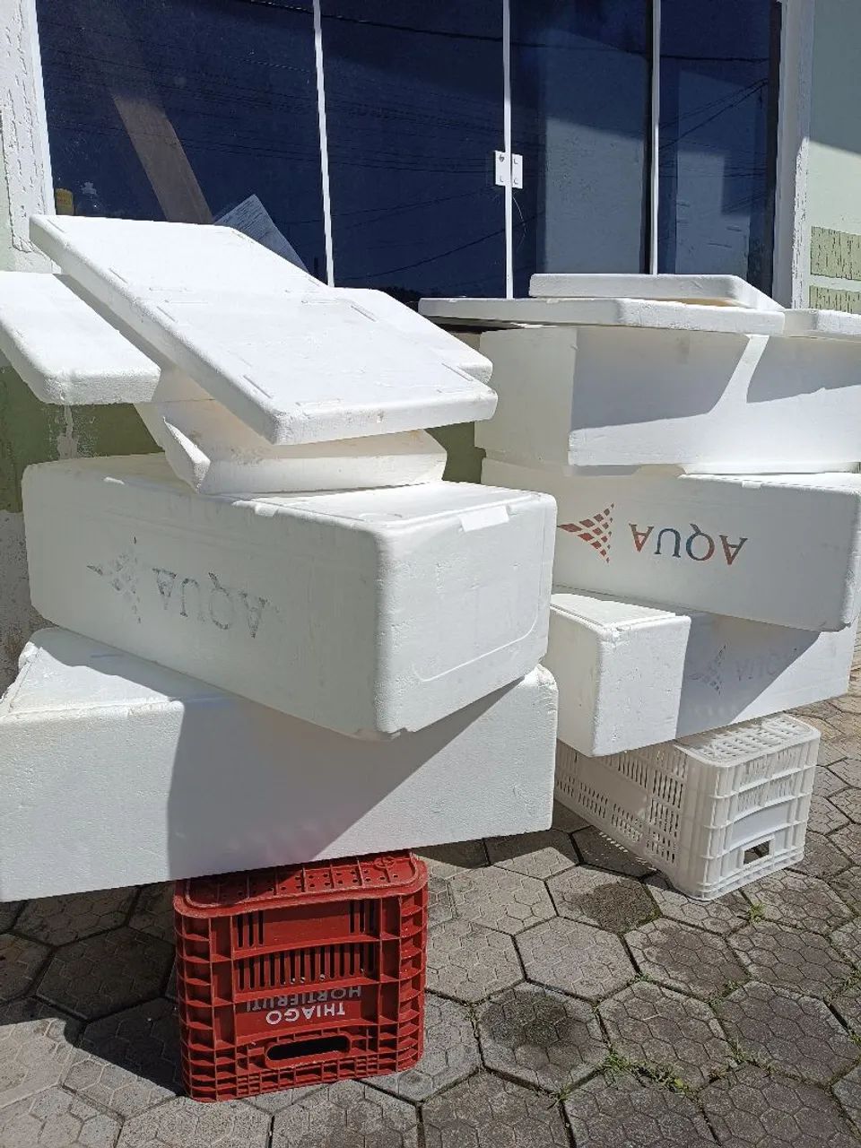 Caixa térmica de isopor 50 litros  - Foto 2