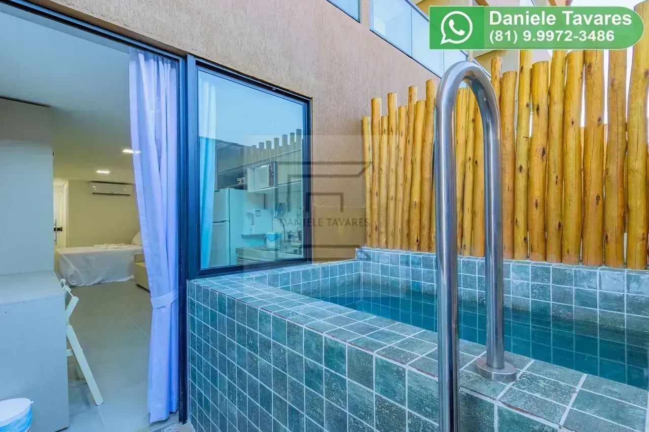 STUDIO COM PISCINA PRIVATIVA EM PORTO DE GALINHAS | MOBILIADO - Foto 2