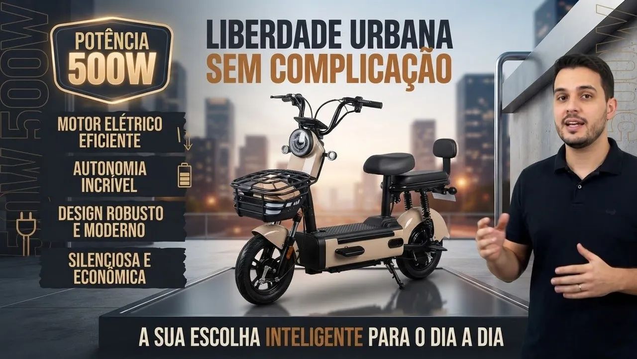 Motos elétricas 500w  - Foto 2